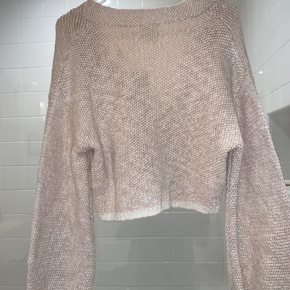 URBAN🌹GET 20% OFF READ BELOW Etta Balloon Sleeve Cardigan - Neutral - Picture 7 of 10